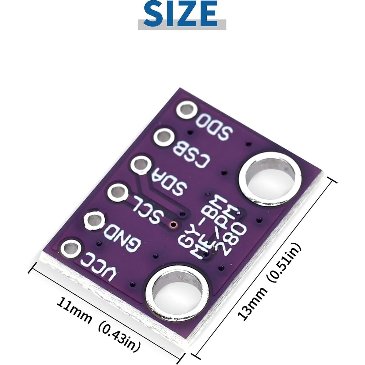 3 Módulos Sensor Digital BME280 Bosch 5V Temperatura Humedad