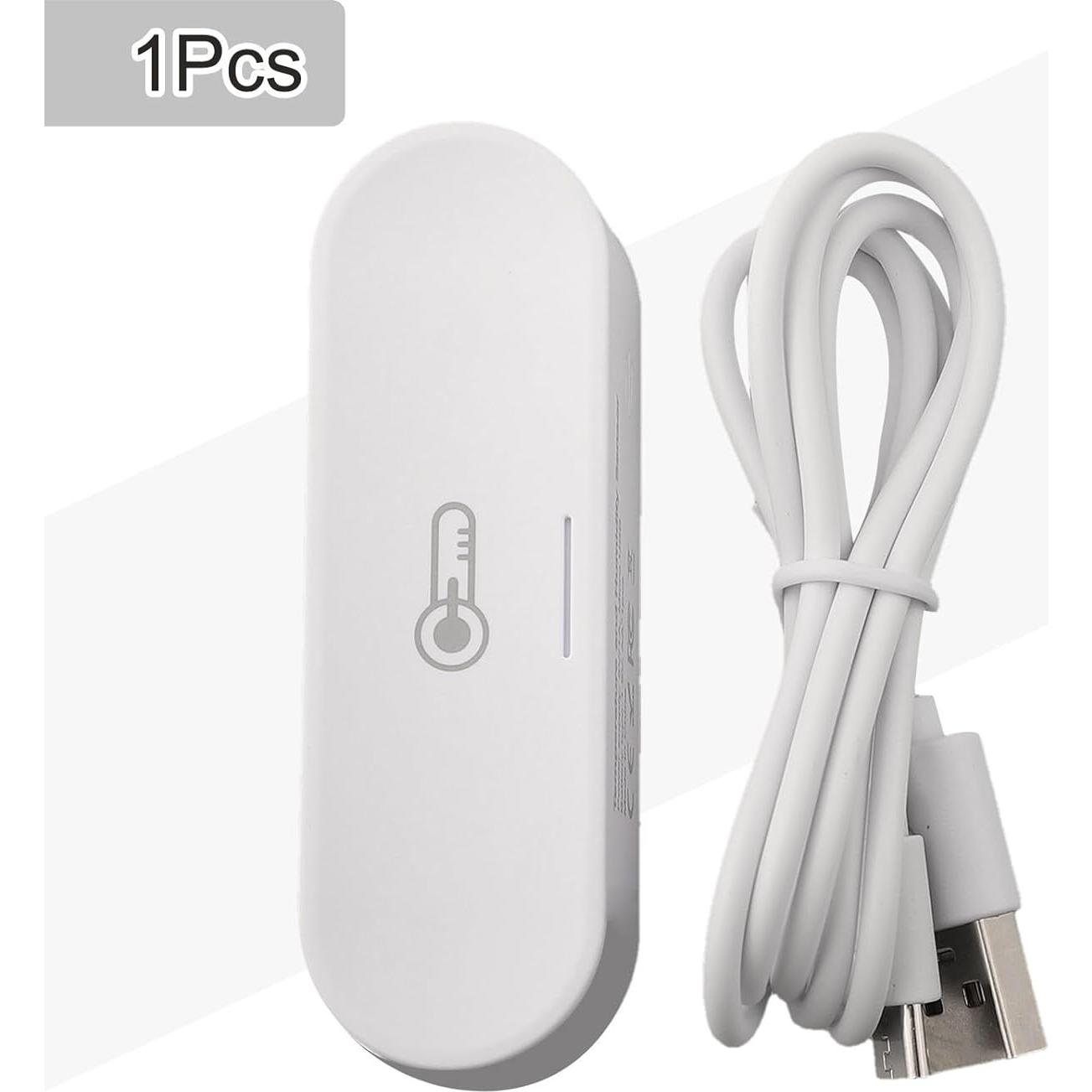 Sensor de Temperatura y Humedad Ehlivhall USB Inalámbrico