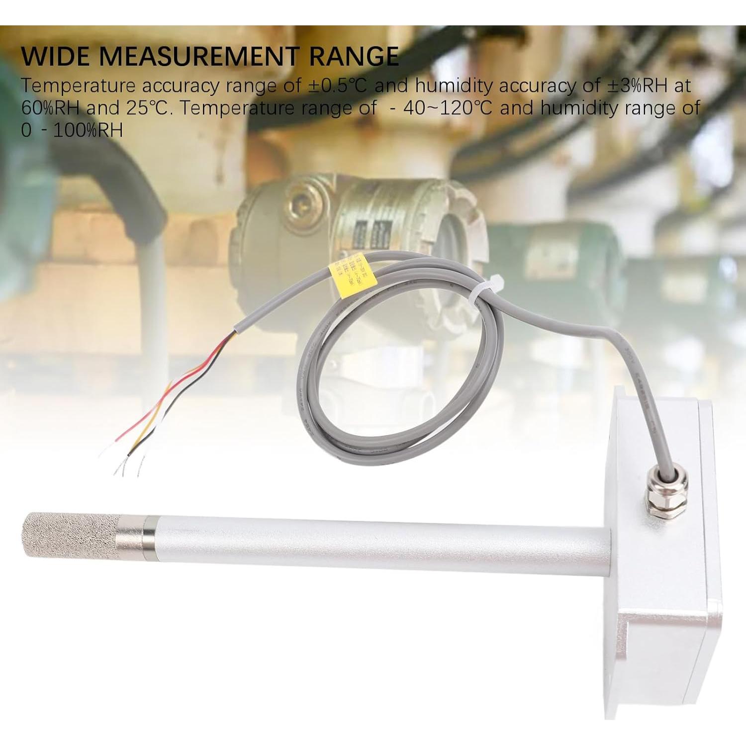 Transmisor de Temperatura y Humedad Asixxsix IP68 4-20mA