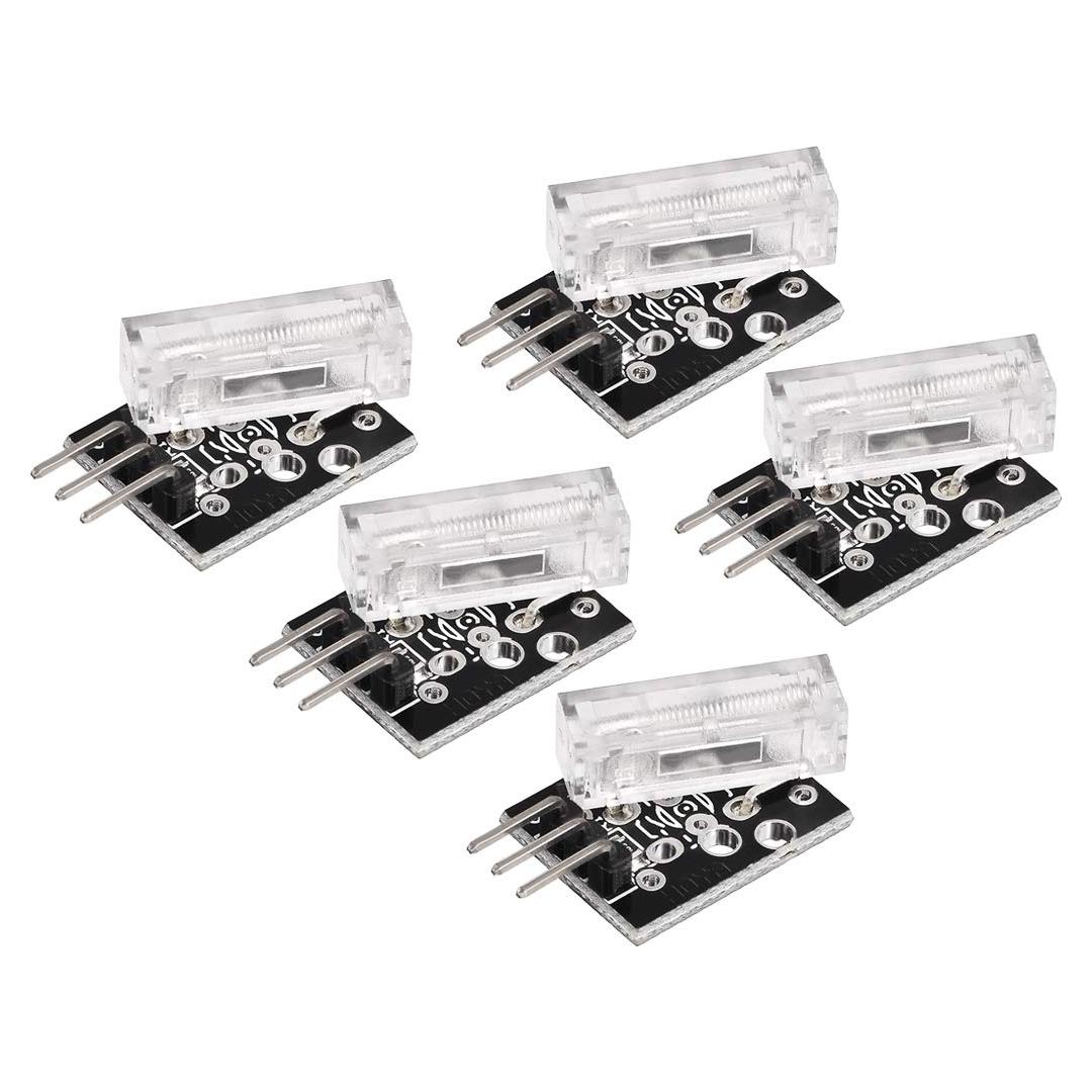 Módulo Sensor de Golpe uxcell KY-031 con LED 5pcs