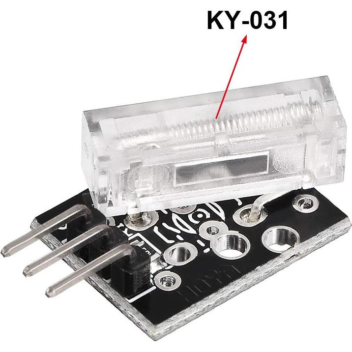 Módulo Sensor de Golpe uxcell KY-031 con LED 5pcs