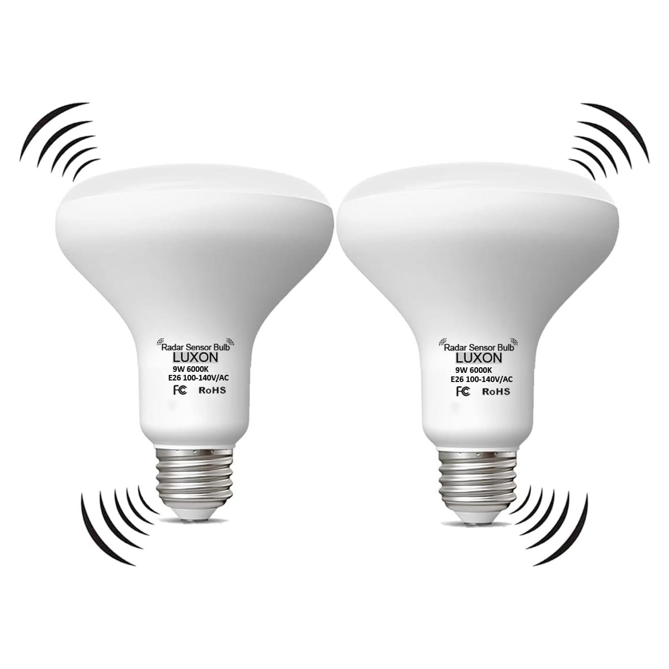 Bombilla LED LUXON 9W con Sensor Radar Movimiento 6000K