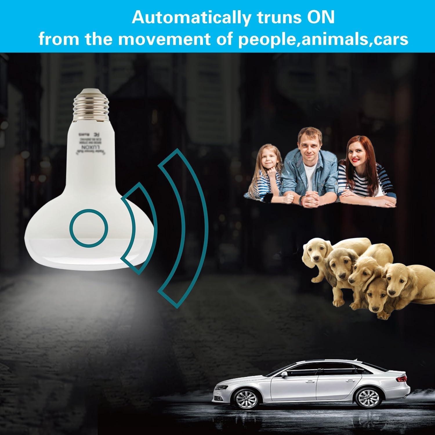 Bombilla LED LUXON 9W con Sensor Radar Movimiento 6000K