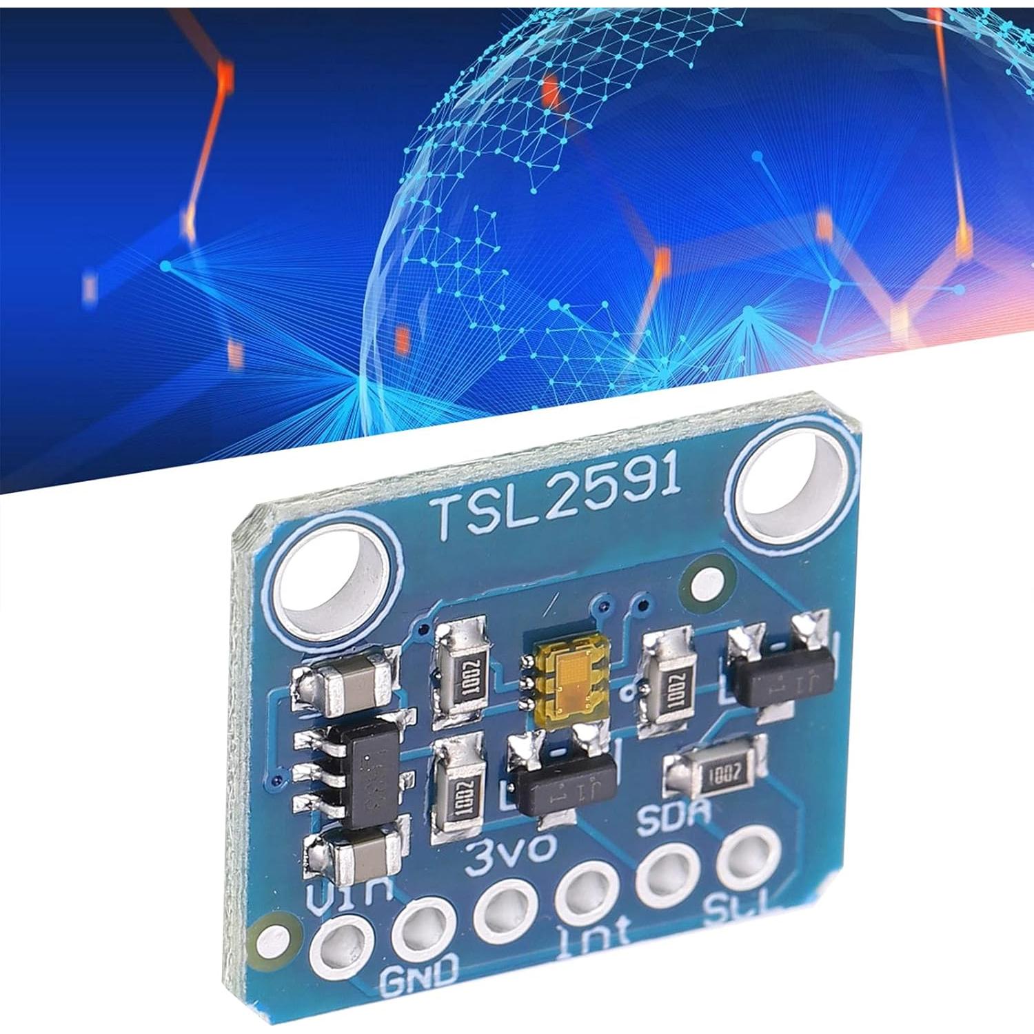 Sensor de Luz Digital TSL2591 Acogedor I2C 3.3-5V