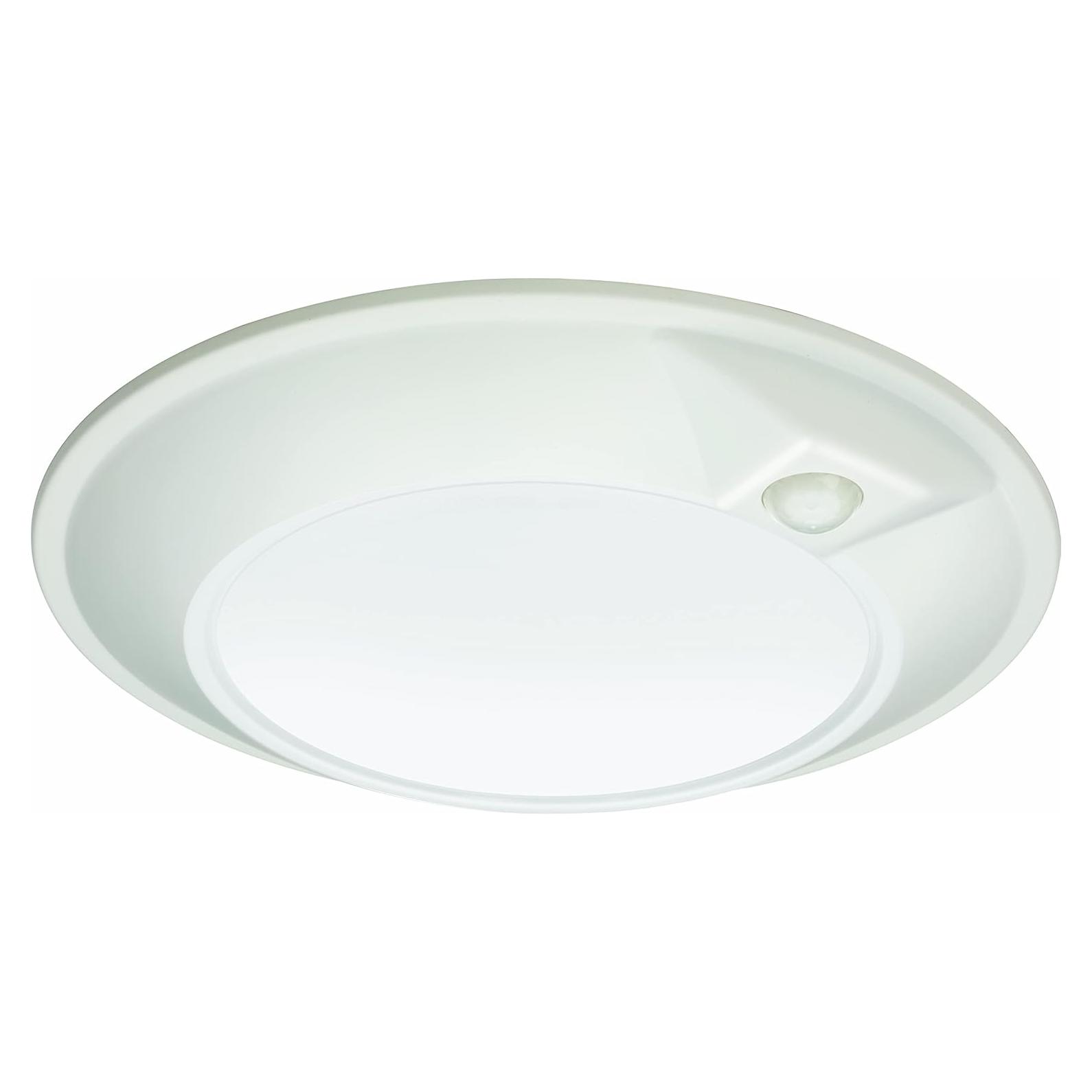 Downlight LED Juno SlimBasics 15.24 cm con Sensor PIR Blanco