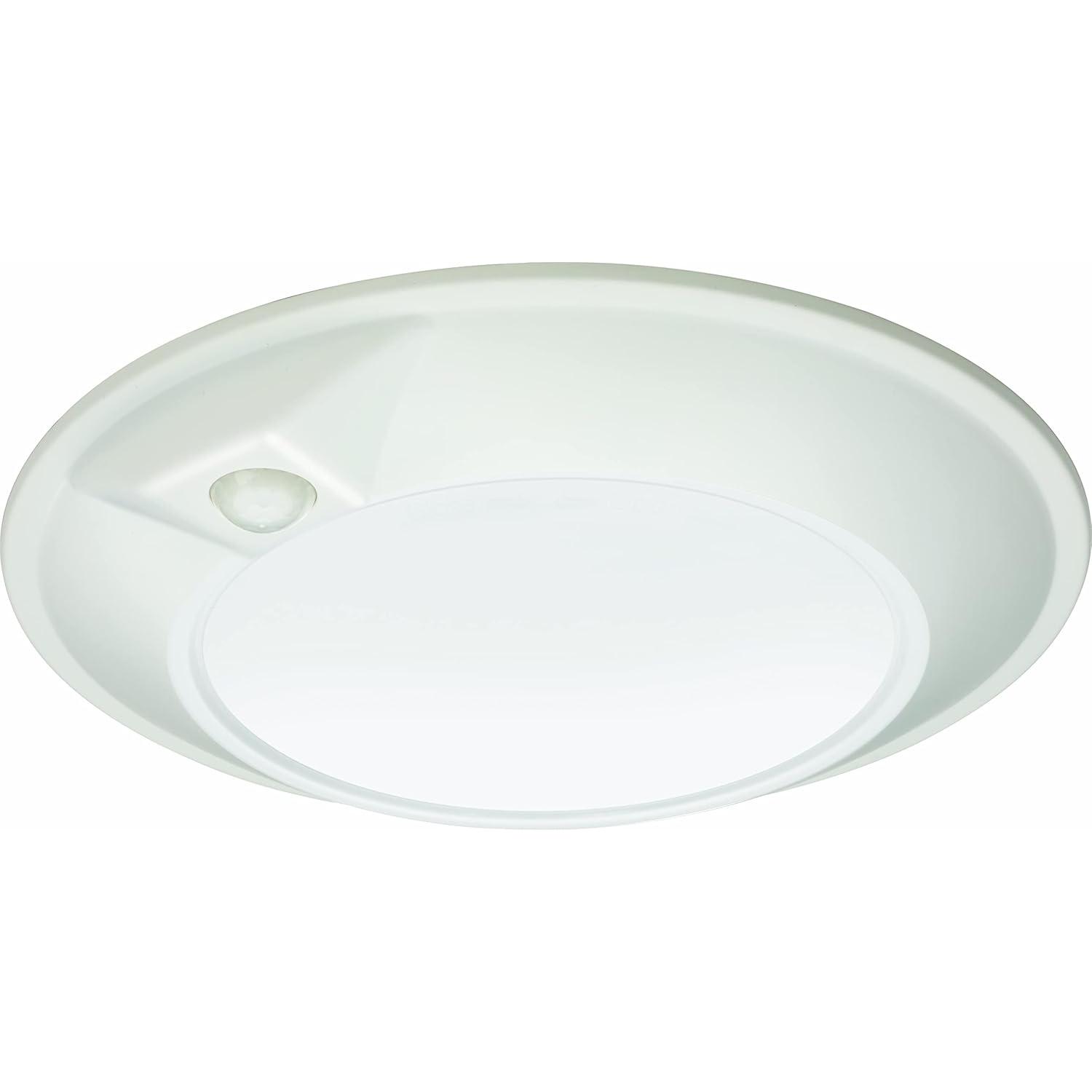 Downlight LED Juno SlimBasics 15.24 cm con Sensor PIR Blanco