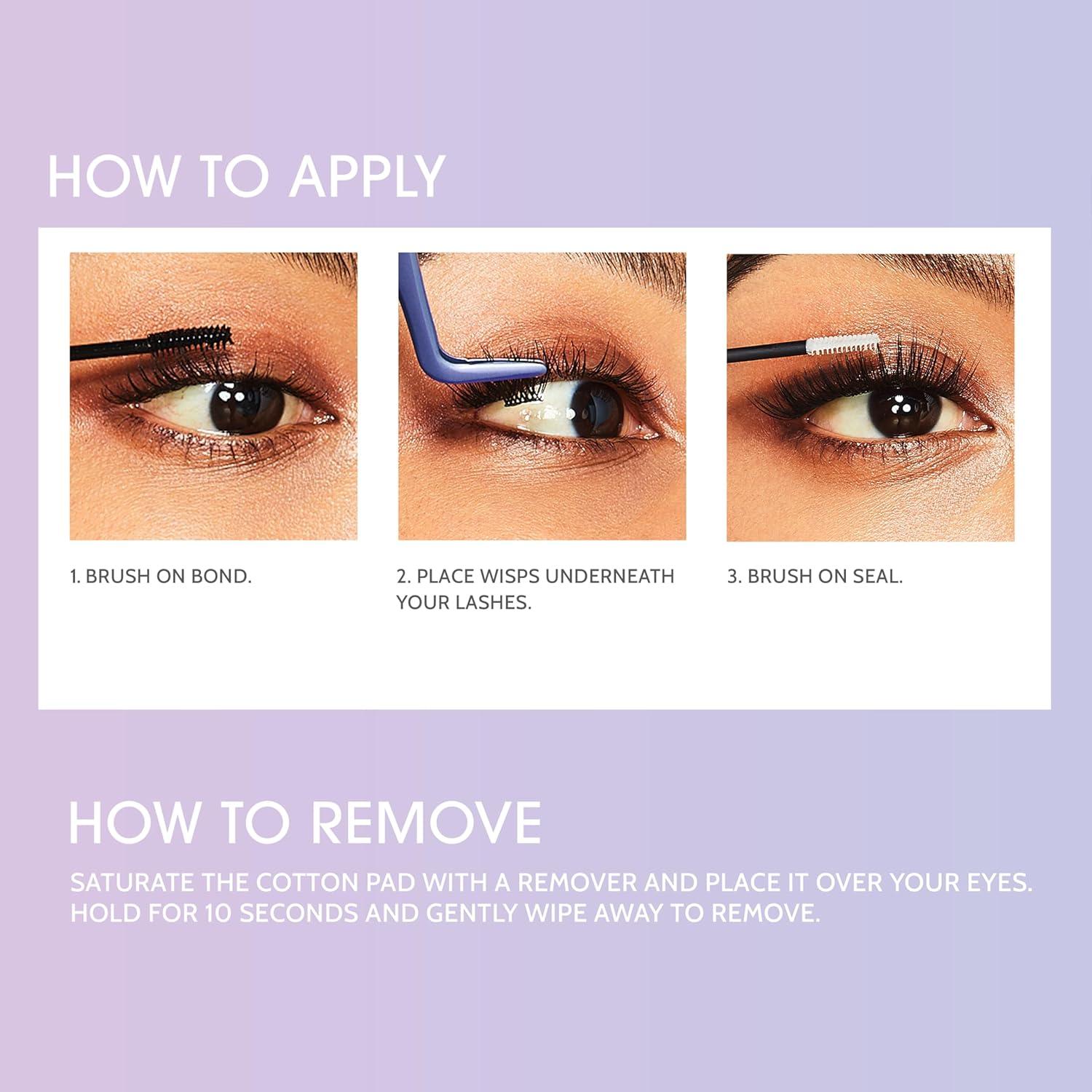 KISS Falscara Extensión de Pestañas Adhesivo Biotina 4.8x14.7cm