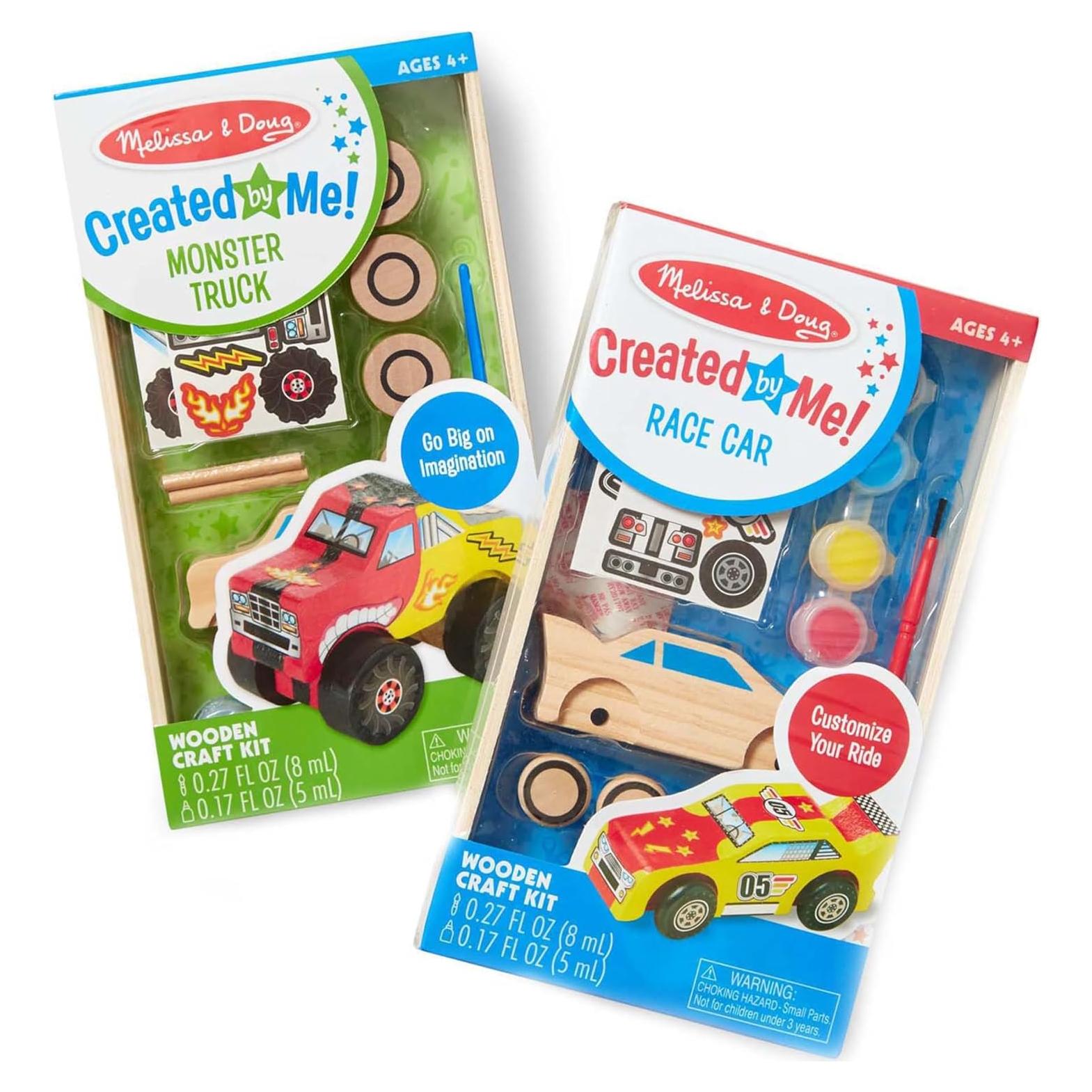 Kits de Manualidades de Madera Melissa y Doug - Auto y Camión