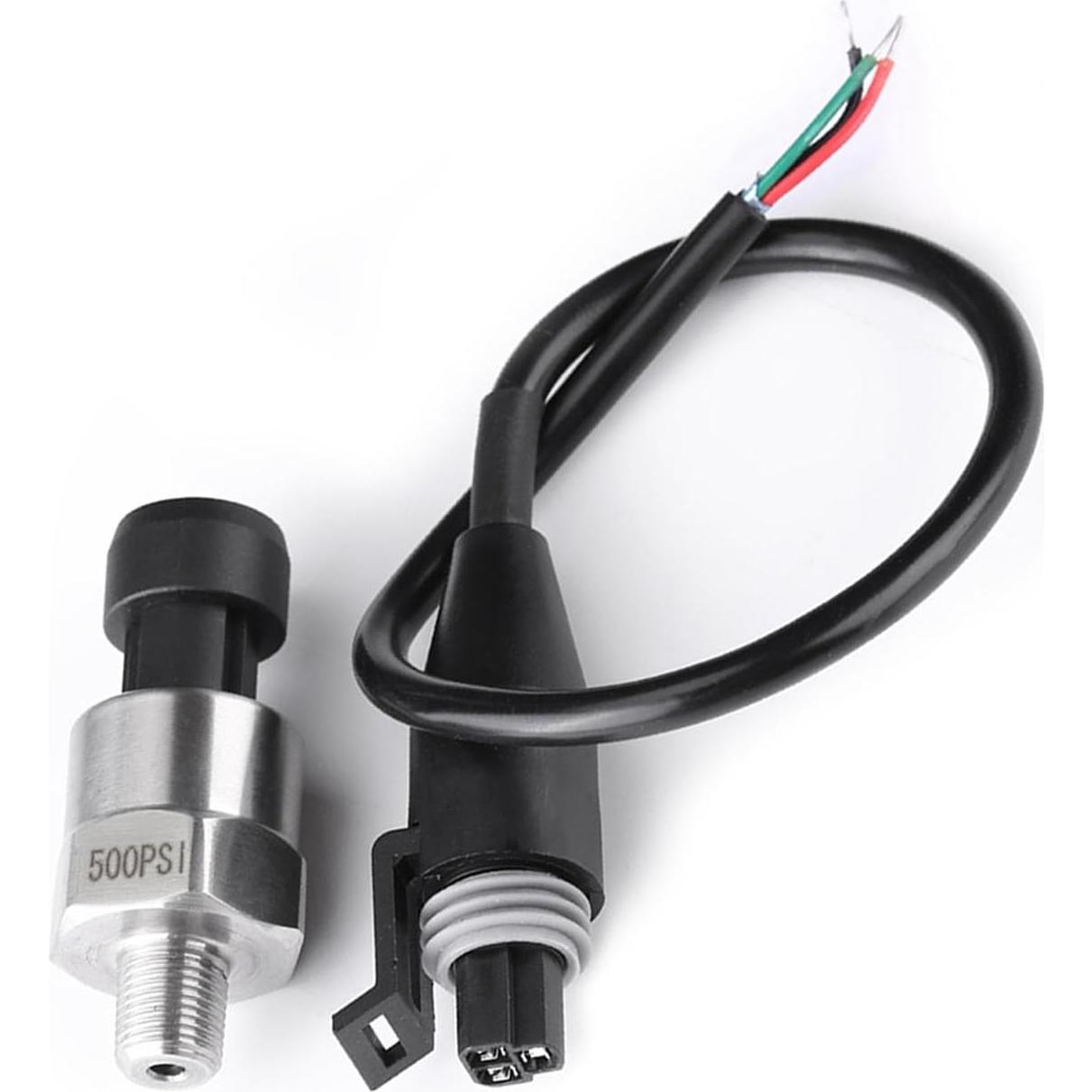 Transductor de Presión Ejoyous 1/8 NPT Acero Inoxidable 500 PSI