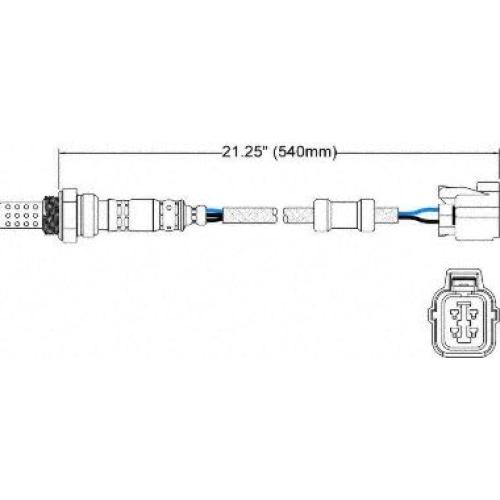 Sensor de Oxígeno Walker Products 250-24429 - 100% OE