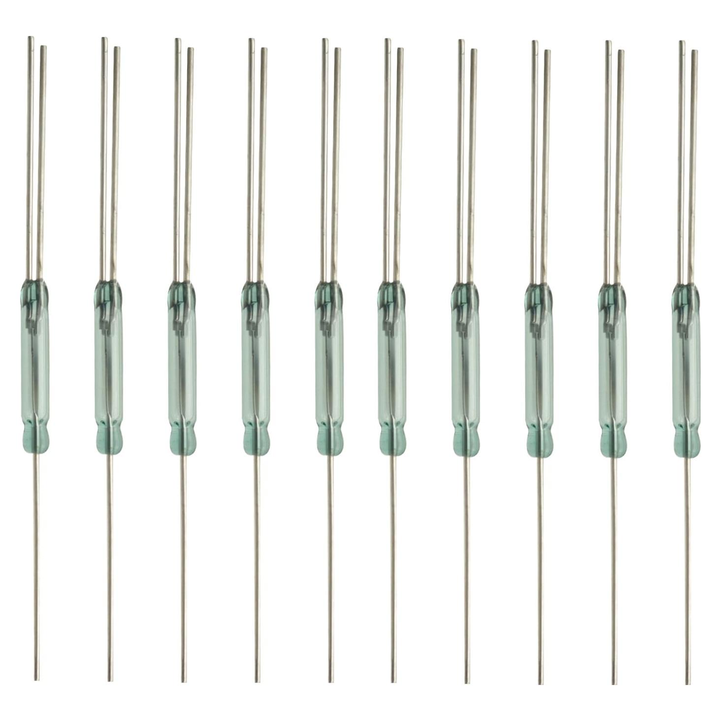 10PCS Interruptor de Reed 3 Pines 2.5x14mm GODIYMODULES