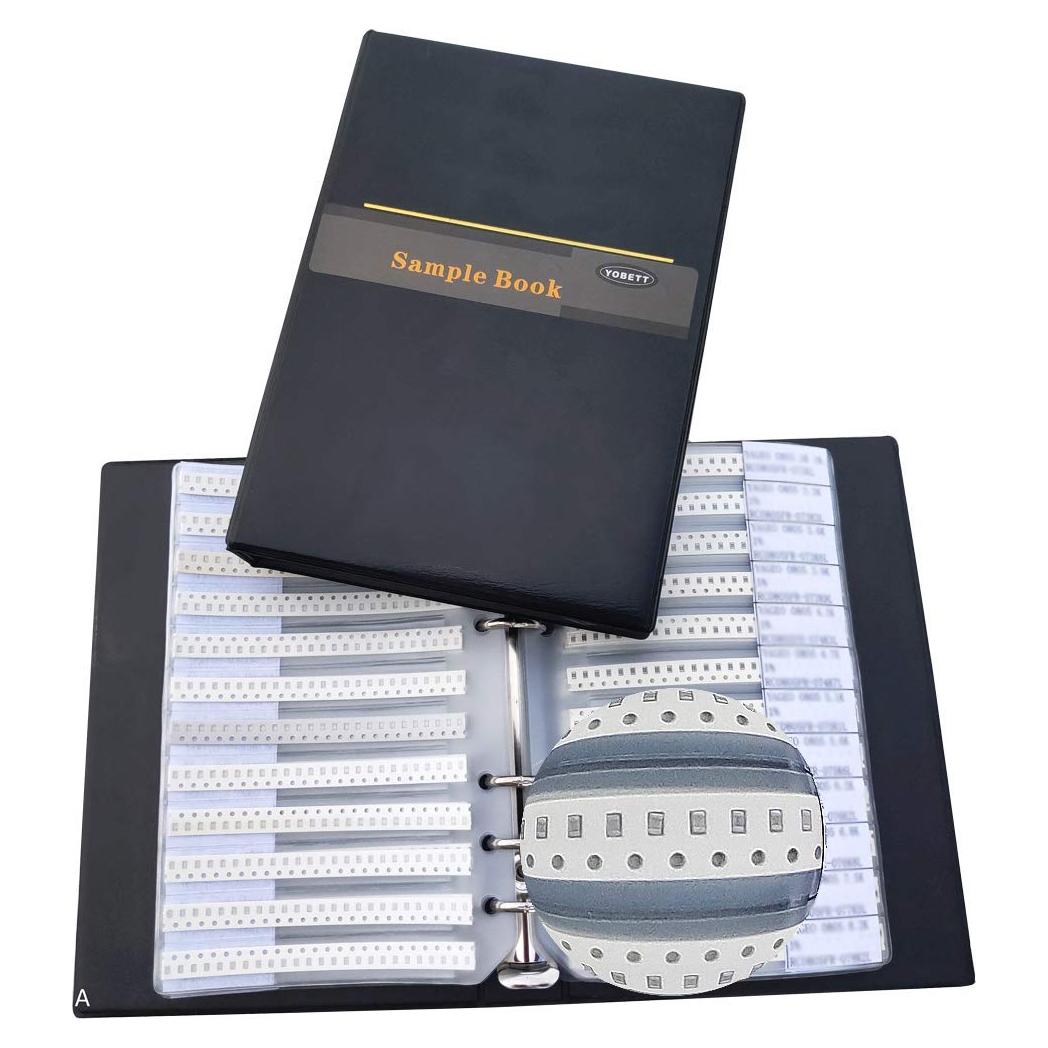 Kit de Capacitores SMD 0805 YOBETT 92 Valores 0.5pF-10uF