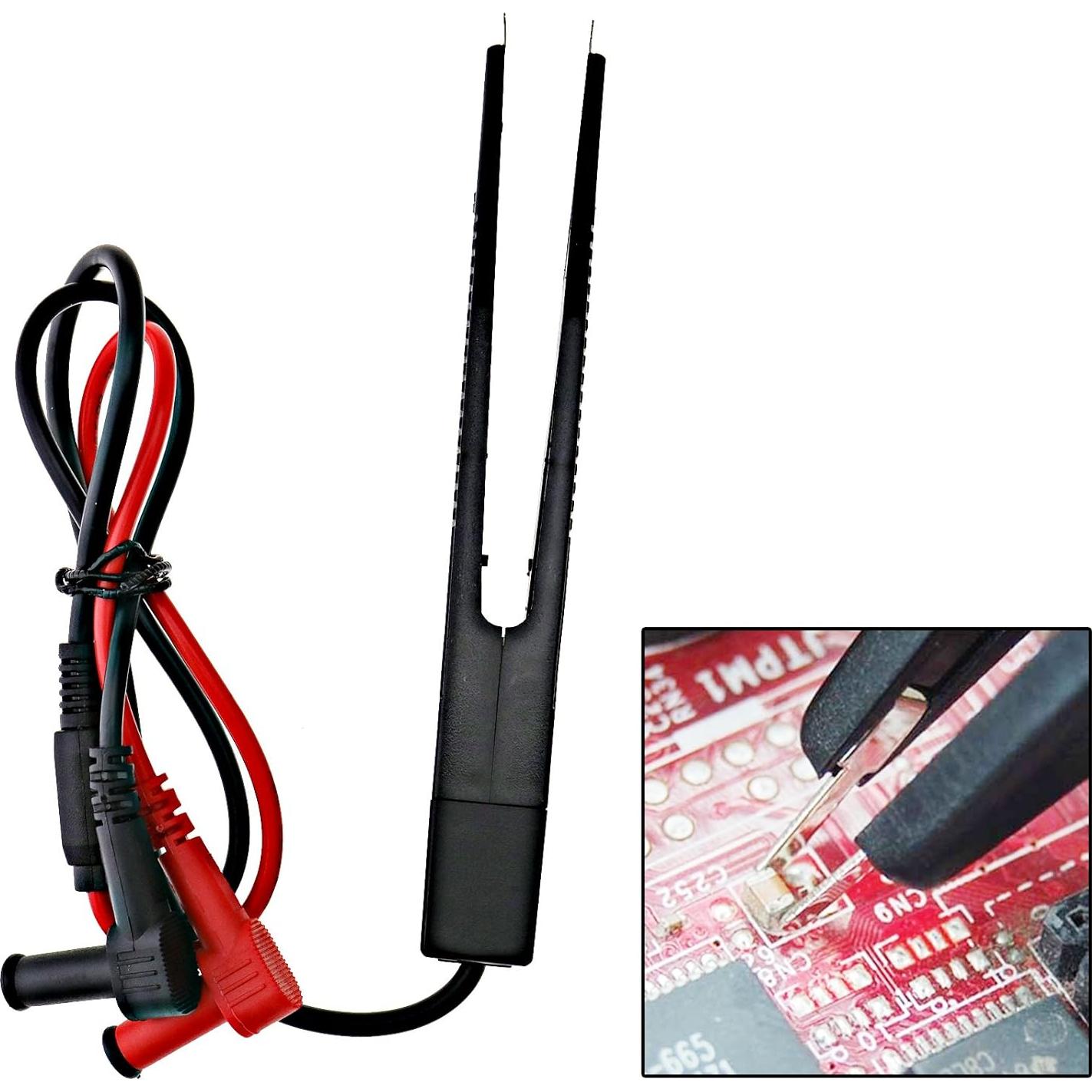 Clip de Prueba SMD Micro Traders BU111 para Componentes