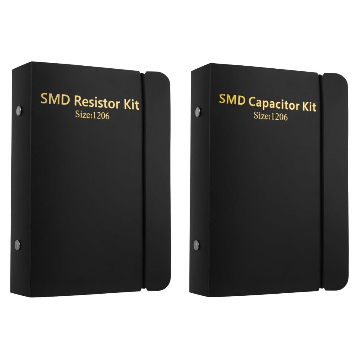 Kit de Resistencias y Capacitores SMD 1206 - 10500 Piezas