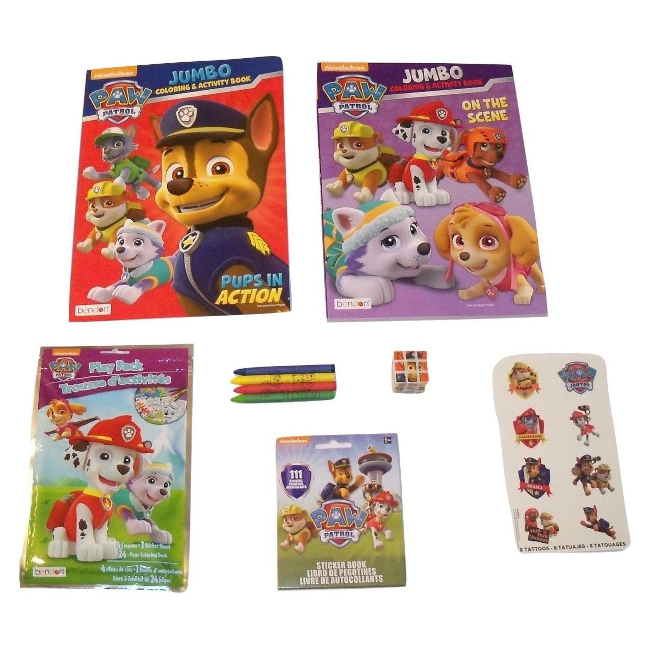 Conjunto de Actividades Paw Patrol - 7 Artículos Divertidos