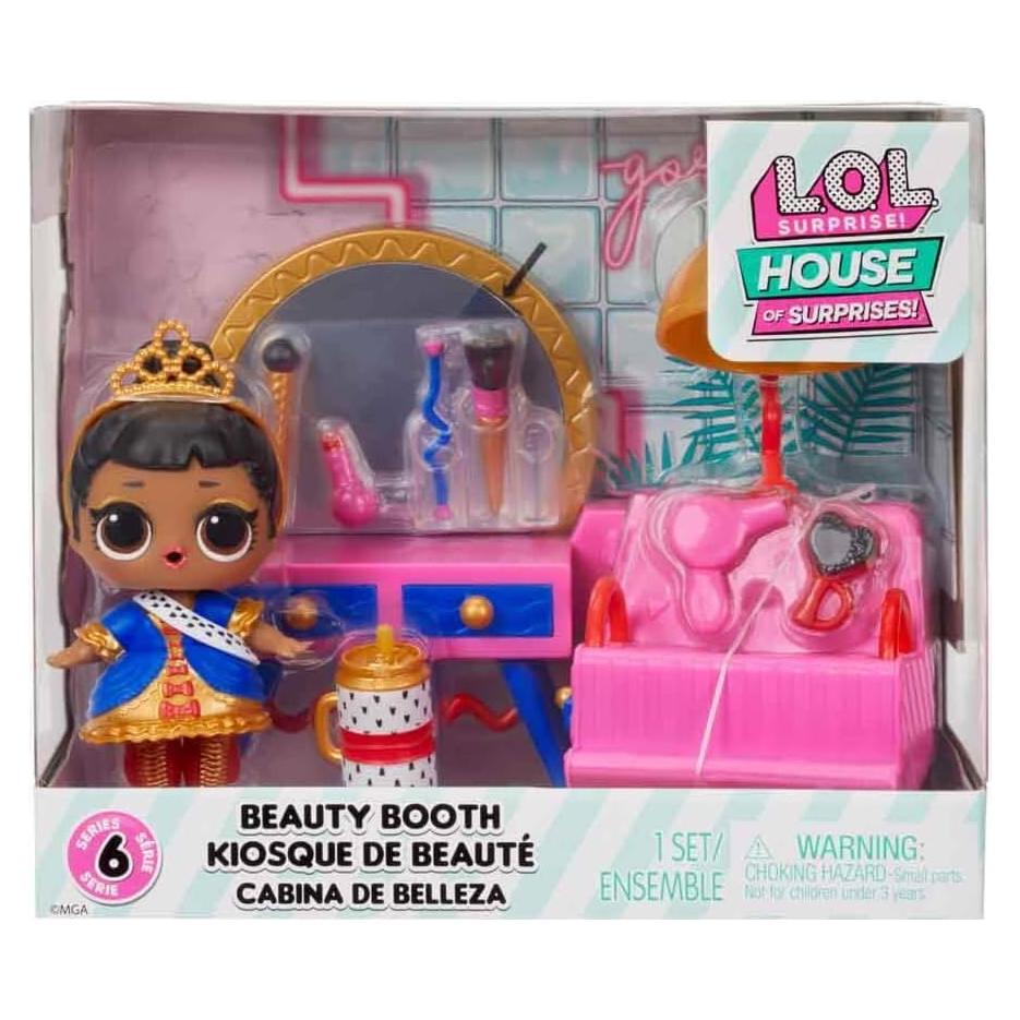 Set de Juego Cabina de Belleza L.O.L. Surprise! Su Majestad