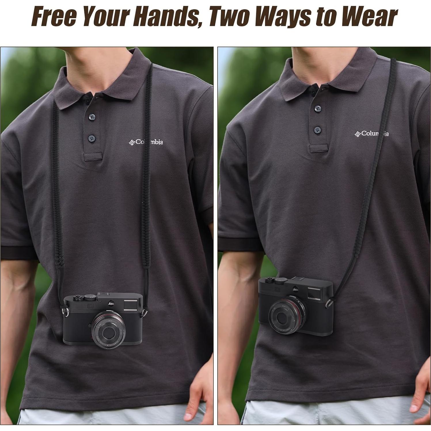 Correa de Cámara ARVOK 110cm con Muñequera - Universal SLR DSLR