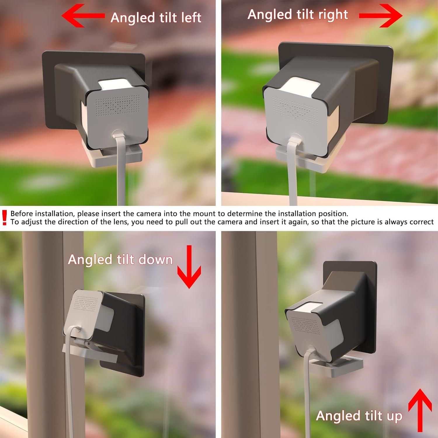 Soporte de Ventana Angulado Teccle para Wyze Cam V3/V4 20°