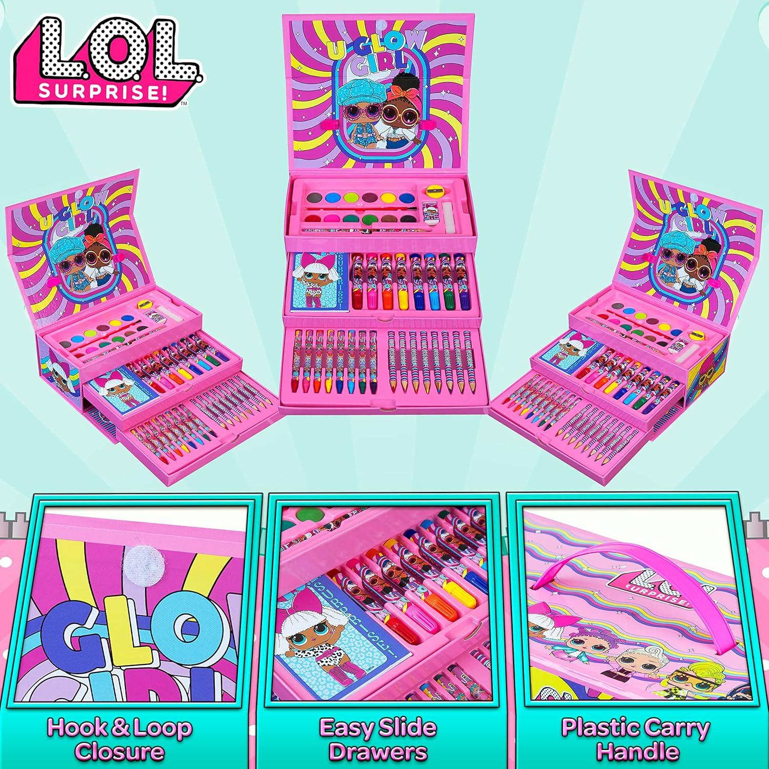 Maletín de Arte L.O.L. Sorpresa! con Suministros Creativos