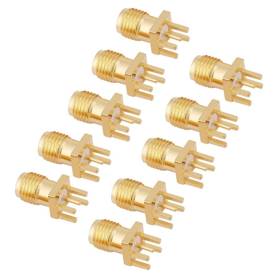 Conector Jack Femenino SMA YWBL-WH 10 Pcs 50 Ohm Latón