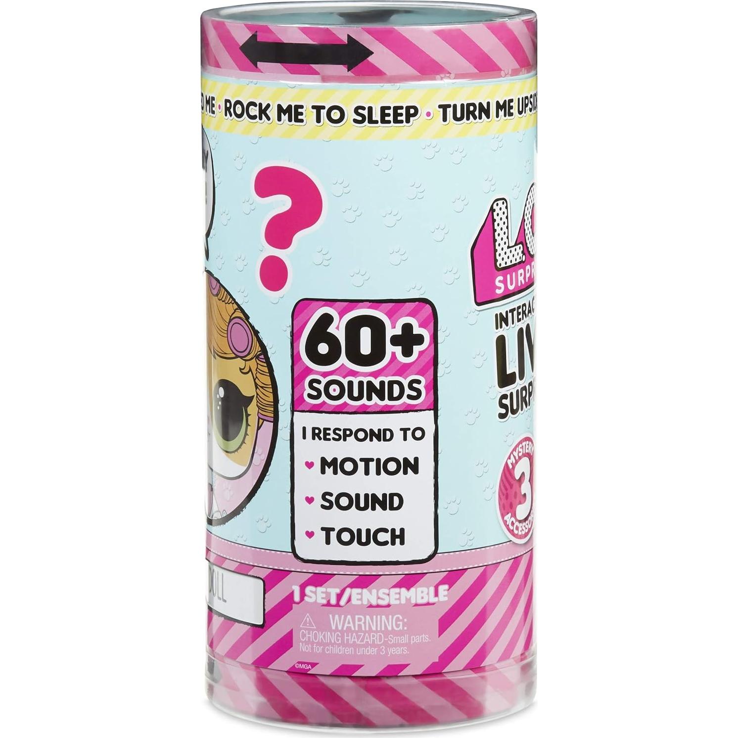 Interactive Live Surprise Pet with Realistic Sounds, Multicolor