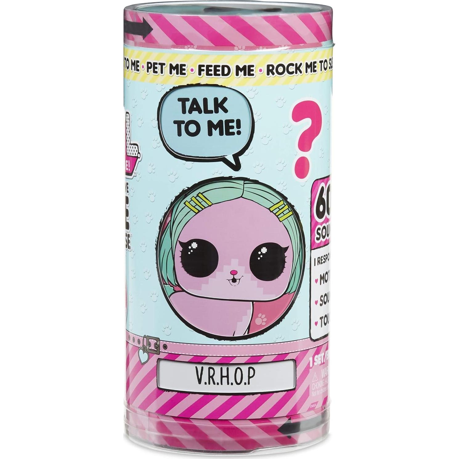 Interactive Live Surprise Pet with Realistic Sounds, Multicolor