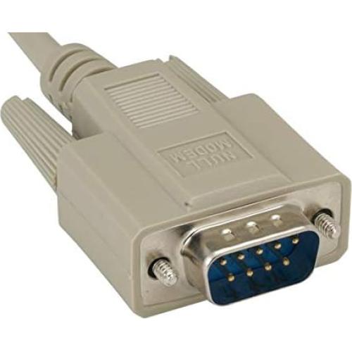 Cable de módem nulo DB9 M/F 3 metros Cable Leader
