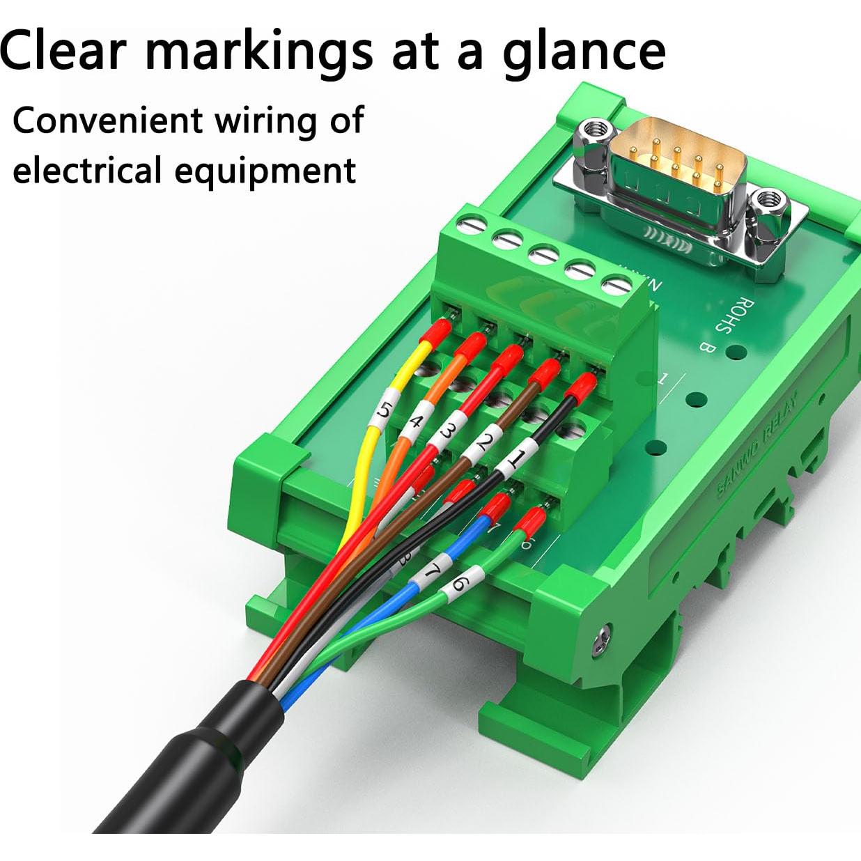 Cable de Extensión DB9 RS232 Hembra a Cable Pelado 0.91m JUXINICE