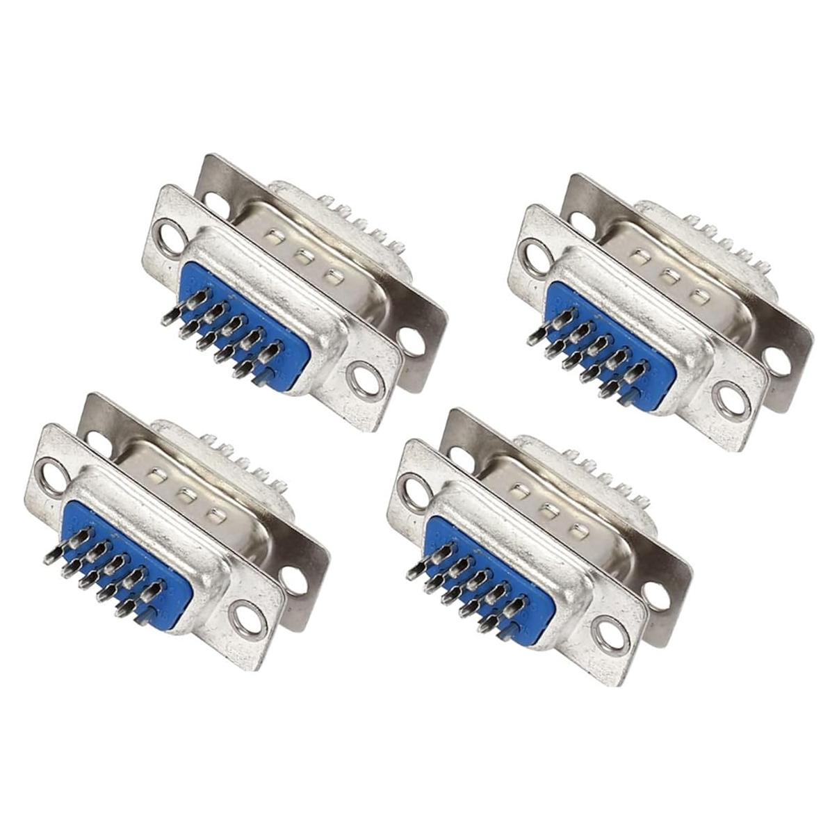 Adaptador VGA DB15 Macho a Hembra Motoforti - 4 Juegos