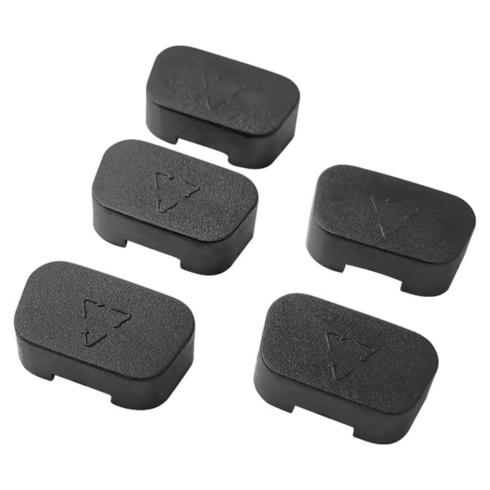 Tapa Antipolvo VGA SHANFEILU 50 Piezas 17mm x 9mm Negro
