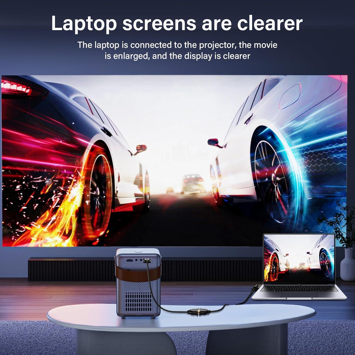 Cable VGA Extensión 90 Grados PNGKNYOCN 0.5M Full HD 1080P