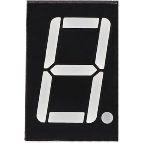 Tubo Digital LED 7 Segmentos 0.56" Rojo 10 Pines Común Ánodo