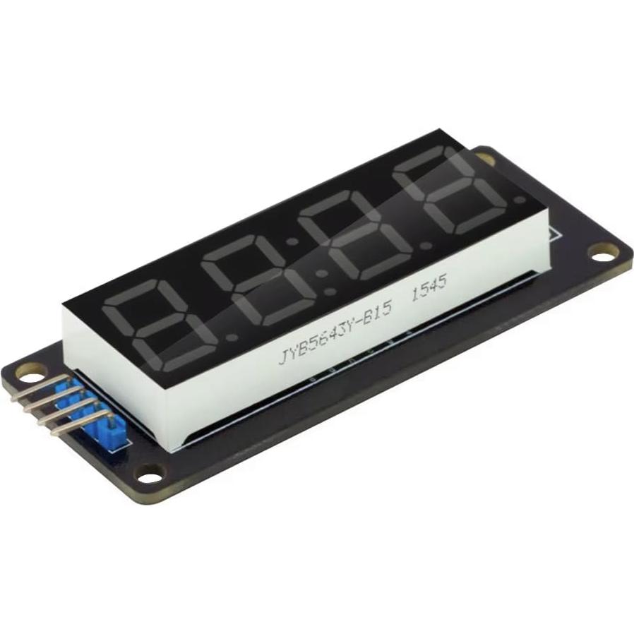 Módulo Pantalla LED 4 Dígitos 0.56" Blanco HiEmbedLogic - 4 pcs