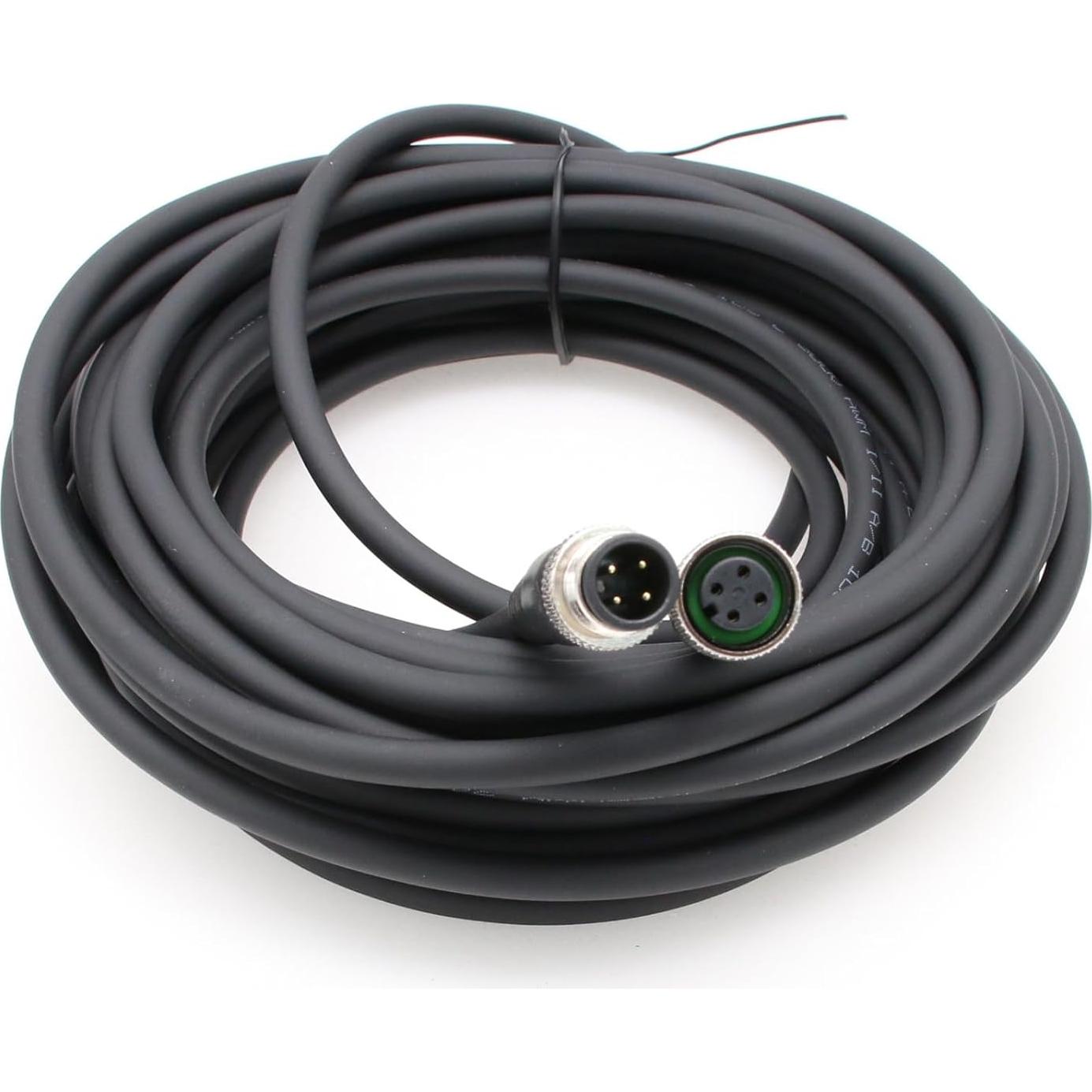 Cable de datos M12 a prueba de agua 50m 4 pines HangTon