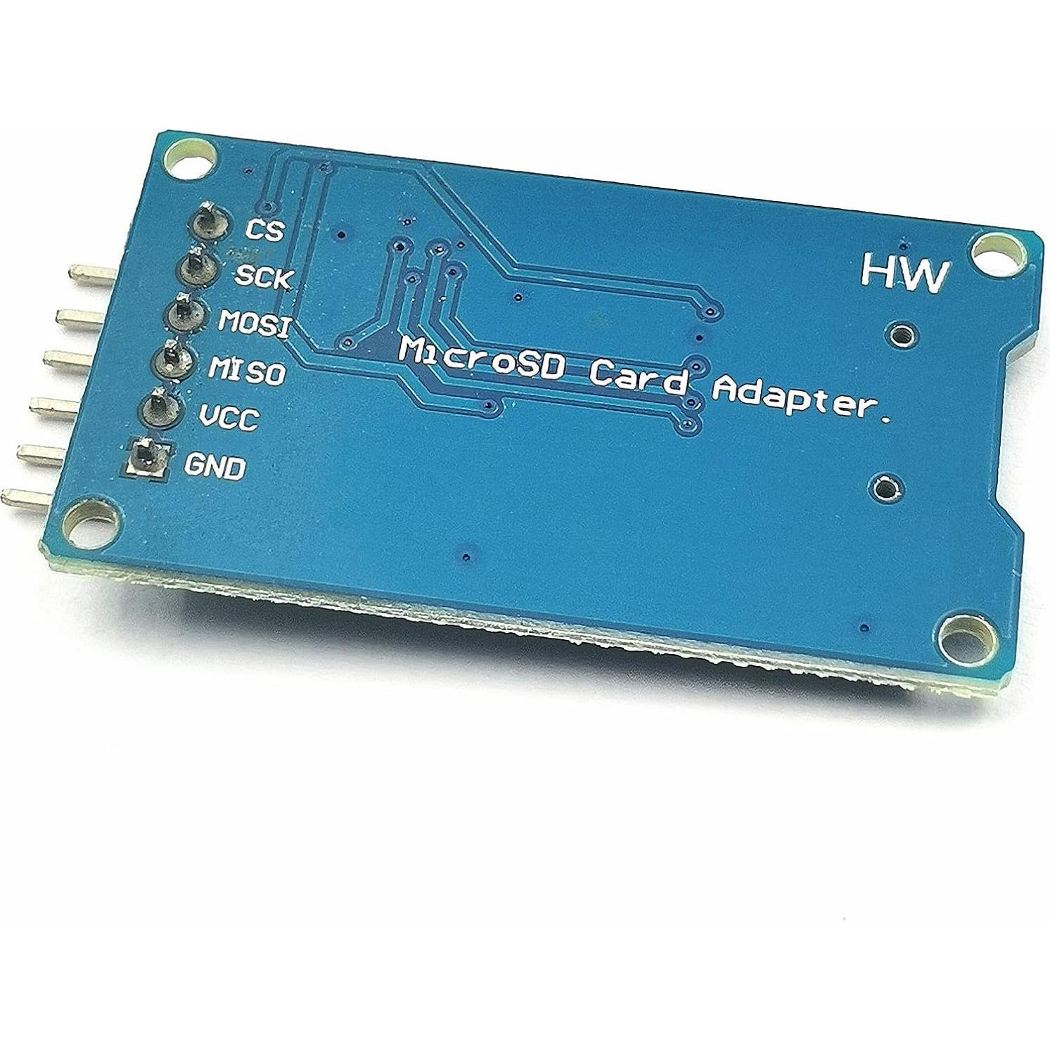 FainWan 2PCS Placa de Expansión Micro SD SPI 6 Pines