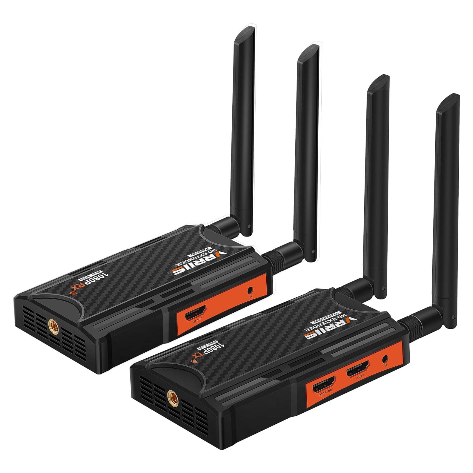 Transmisor y Receptor HDMI Inalámbrico Vrriis 250m 1080P