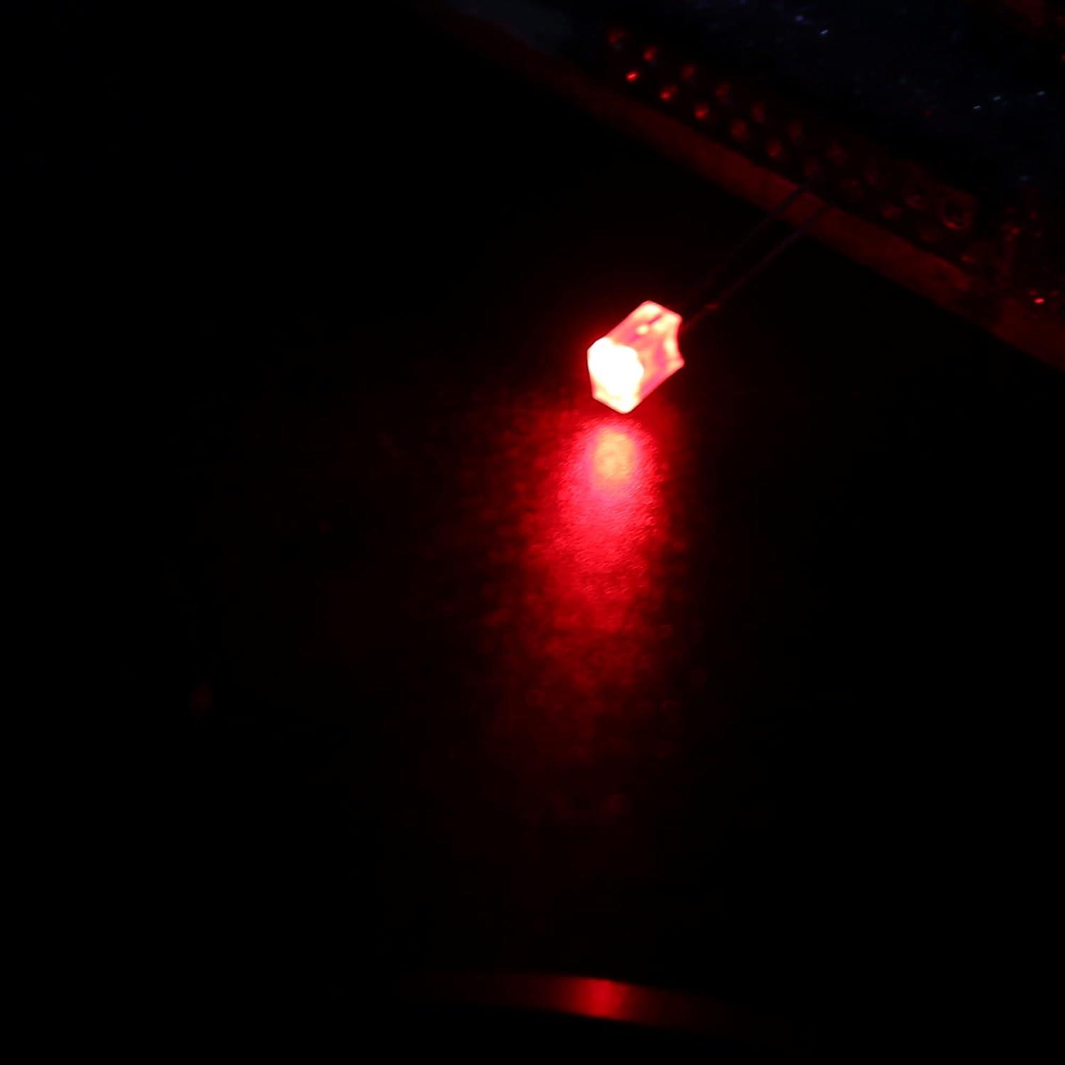 Bombillas LED Rojo PATIKIL 200Pcs 2x3x4mm para Bricolaje