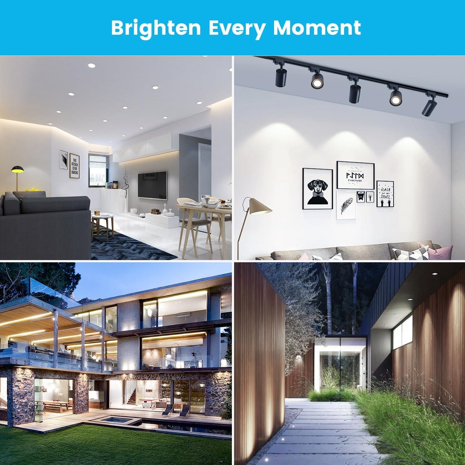 Bombilla LED MR16 TORKASE 5W Regulable 5000K Paquete de 10