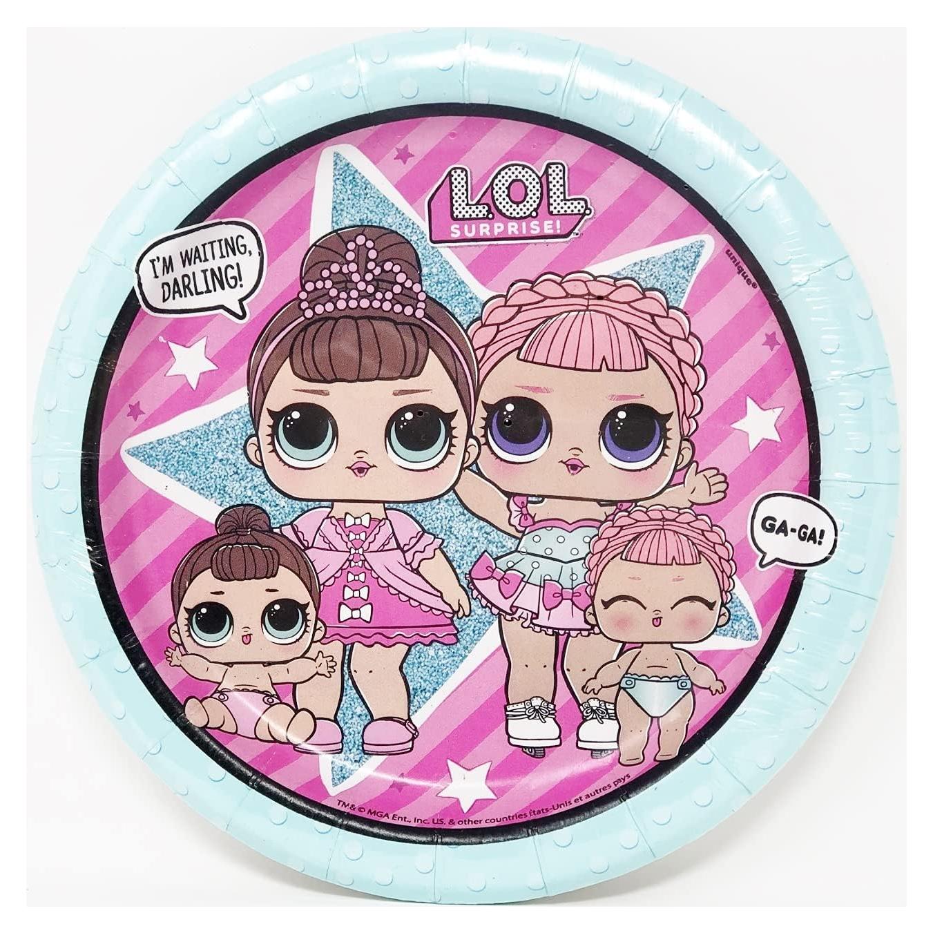 Platos Desechables para Fiesta Designware - 8 Piezas 17.15 cm