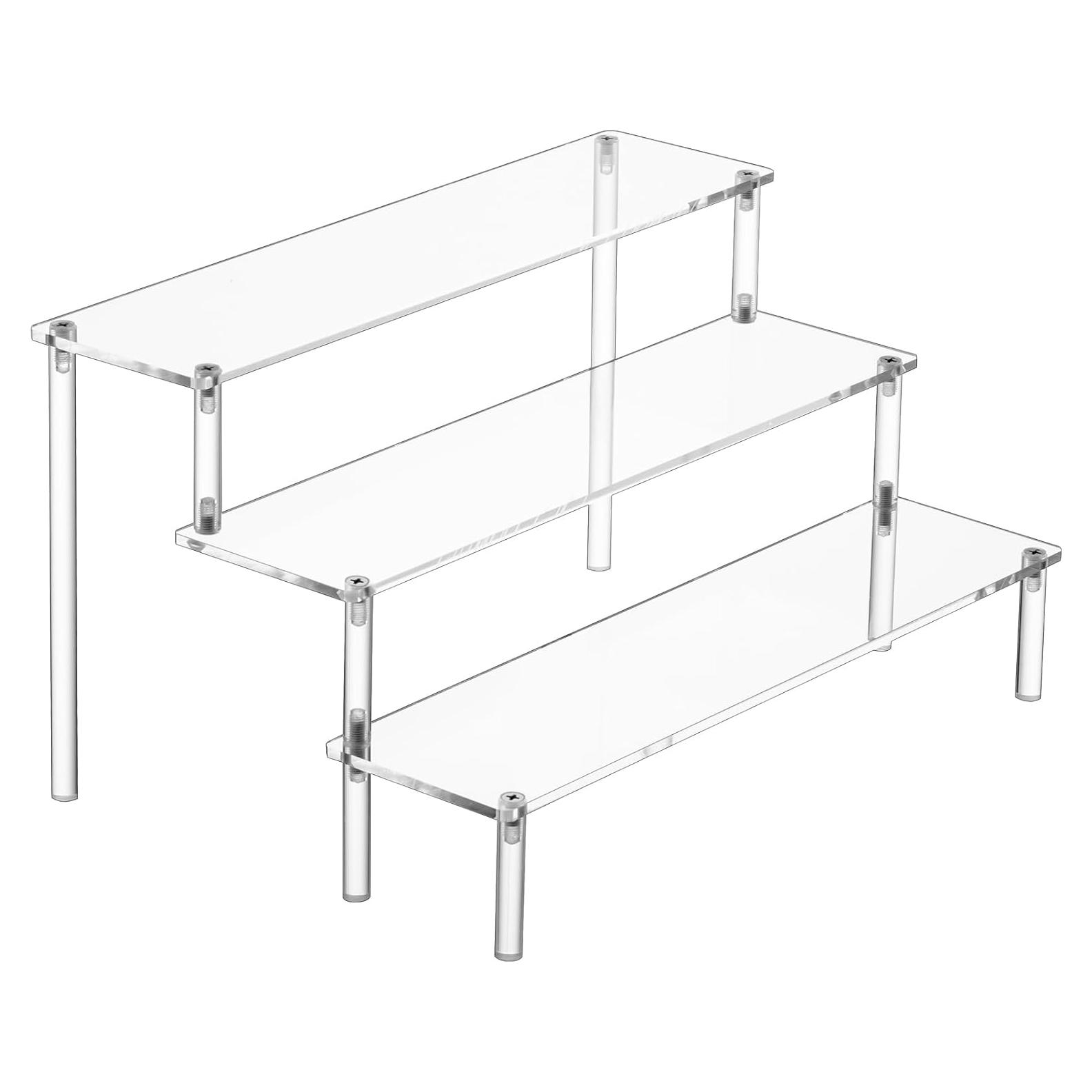 Soporte Acrílico Grande 3 Niveles para Perfume - HENABLE