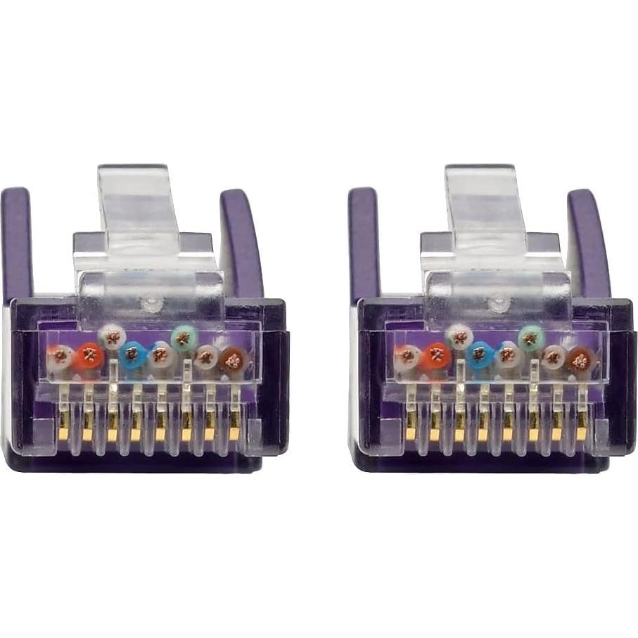 Cable Ethernet Cat6 Tripp Lite 1.83m Púrpura RJ45 Macho