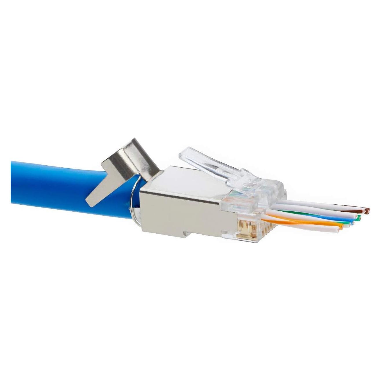 Conectores RJ45 Pasar a Través trueCABLE Cat6/6A 50 Piezas