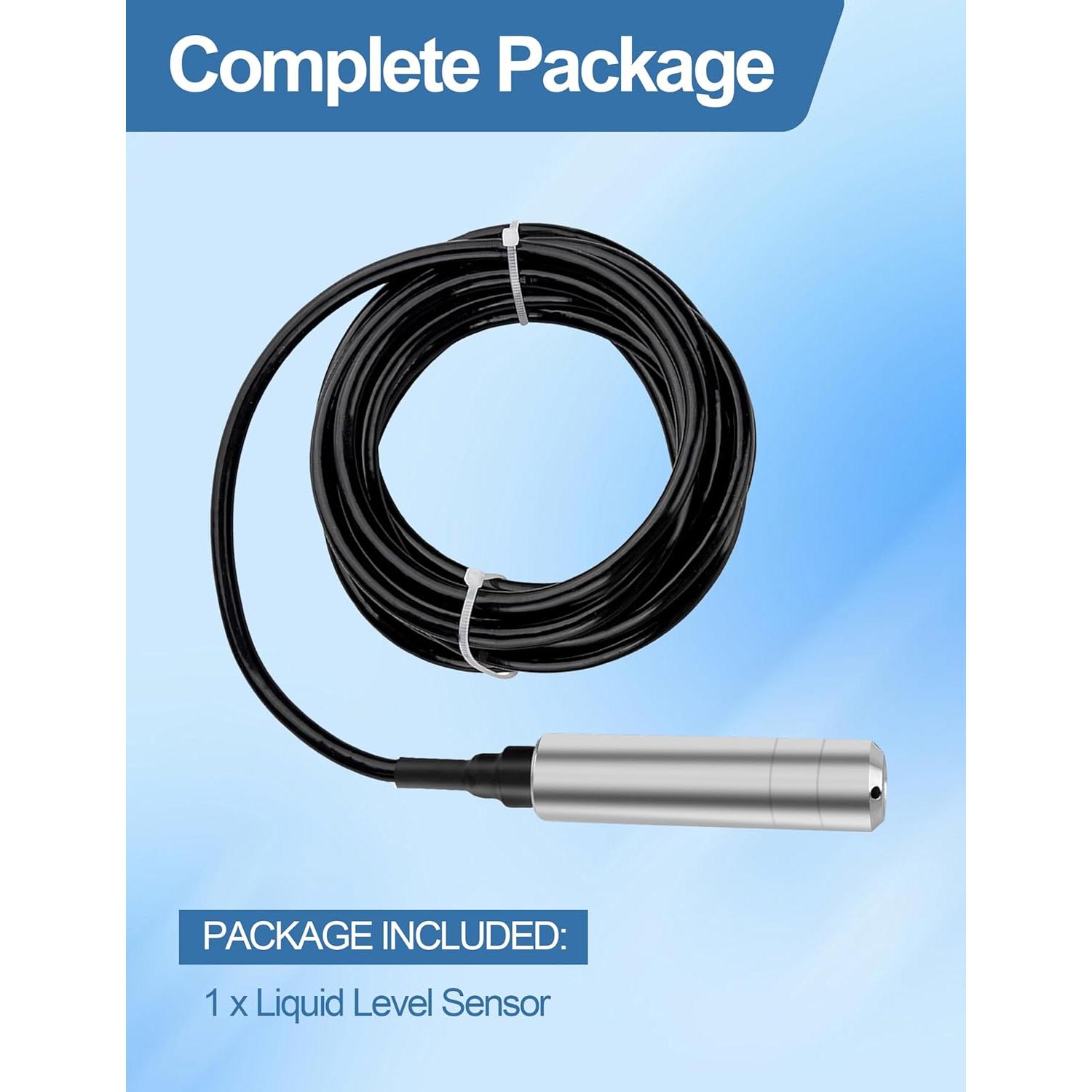 Sensor de Nivel de Agua Yosoo 4-20mA IP68 0-100cm