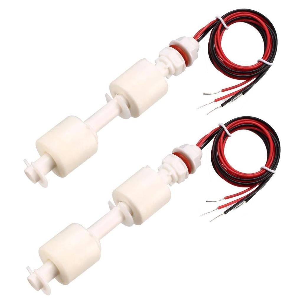 Interruptor de Flotador uxcell M10 115mm 2 Piezas para Bomba de Agua