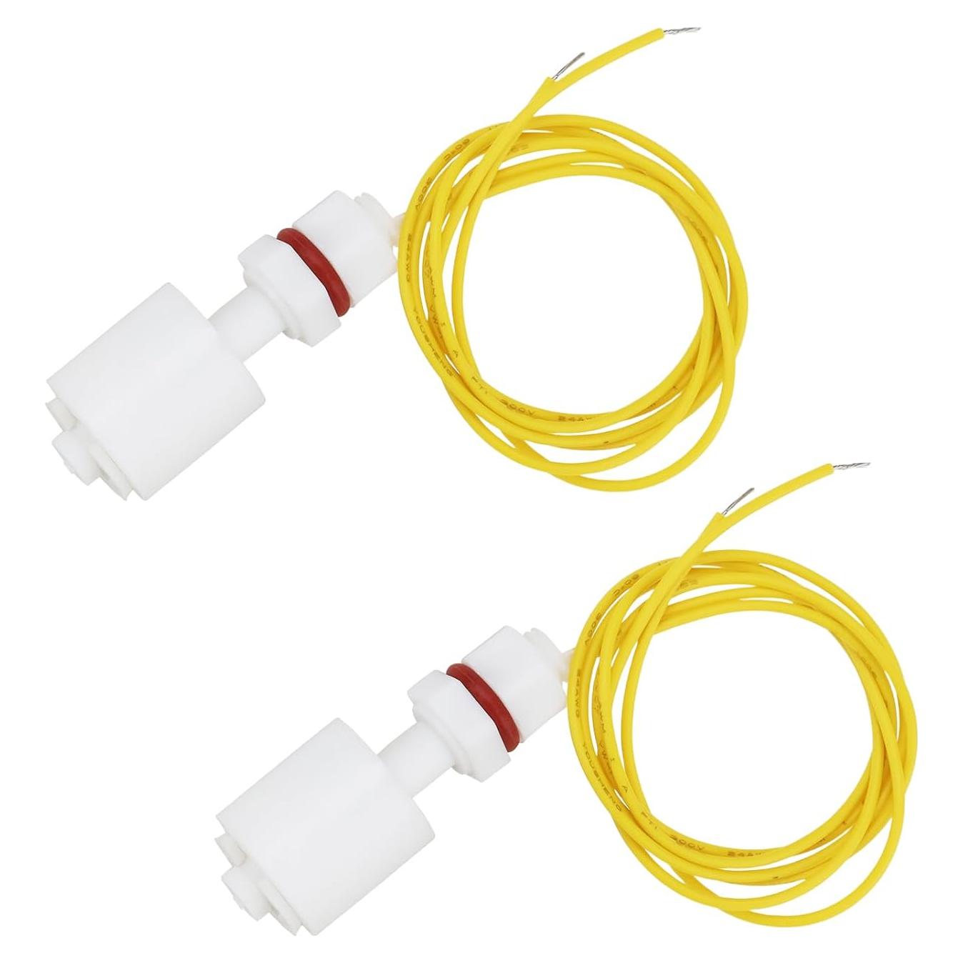 Sensor de Nivel de Líquido Flotante YINETTECH 2 Pcs M8x1.25