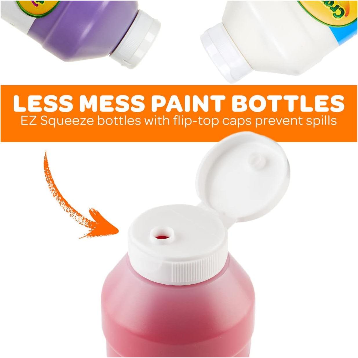 Set de Pintura Lavable Crayola 12 Colores 473 ml