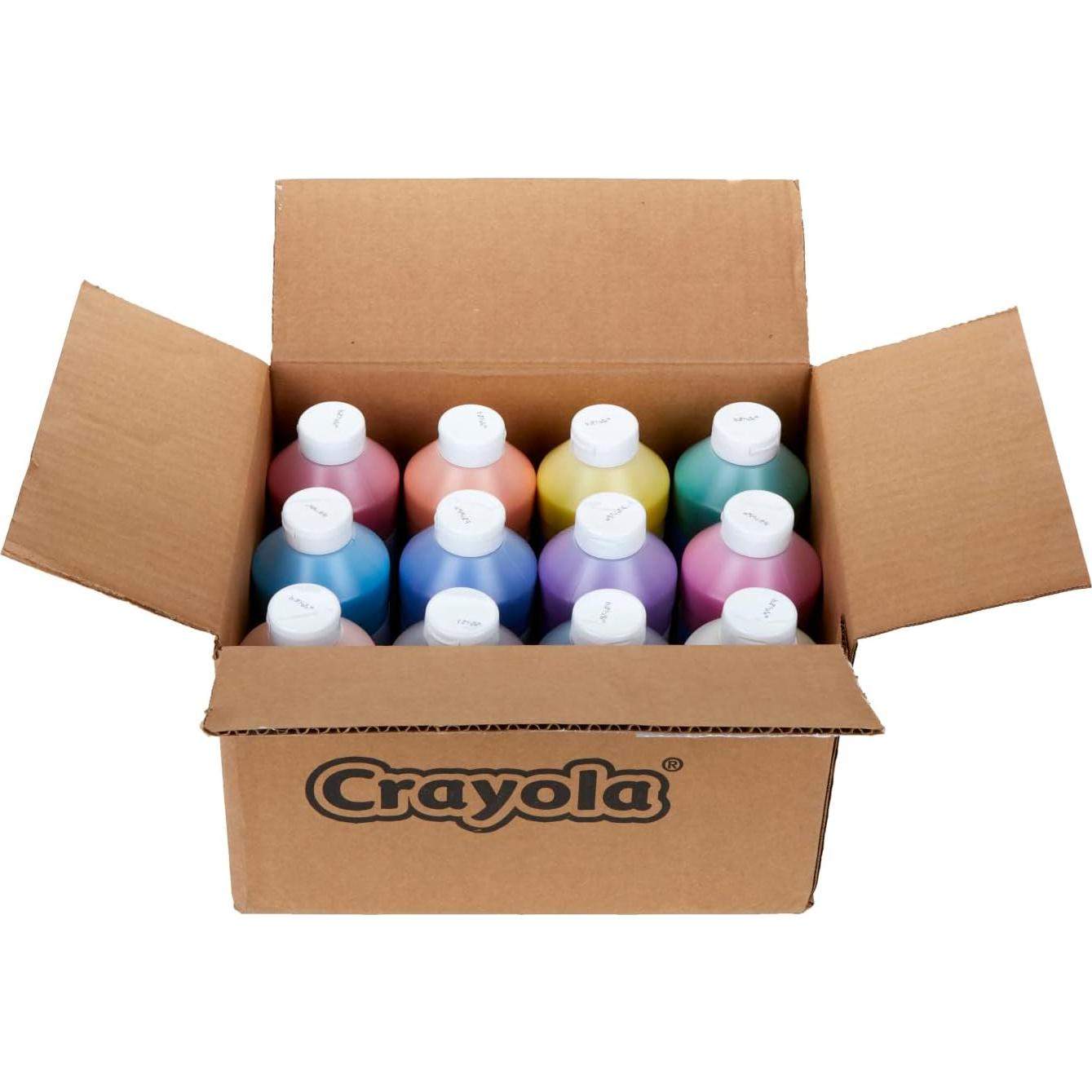 Set de Pintura Lavable Crayola 12 Colores 473 ml
