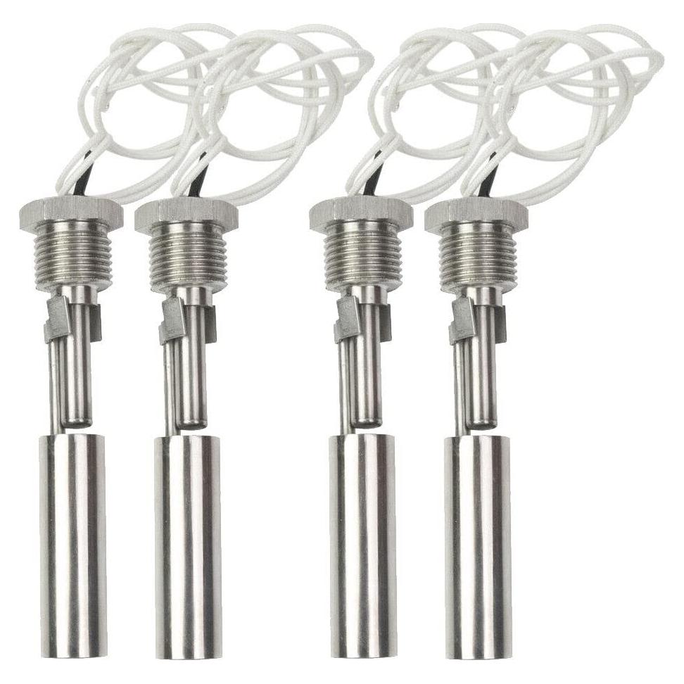 4 Interruptores de Flotador de Acero Inoxidable TEAMWILL