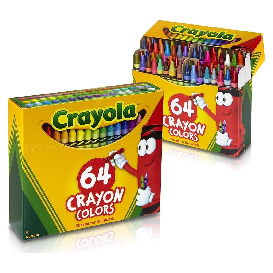 760488360385, 64 Ct Crayons (Pack of 2)
