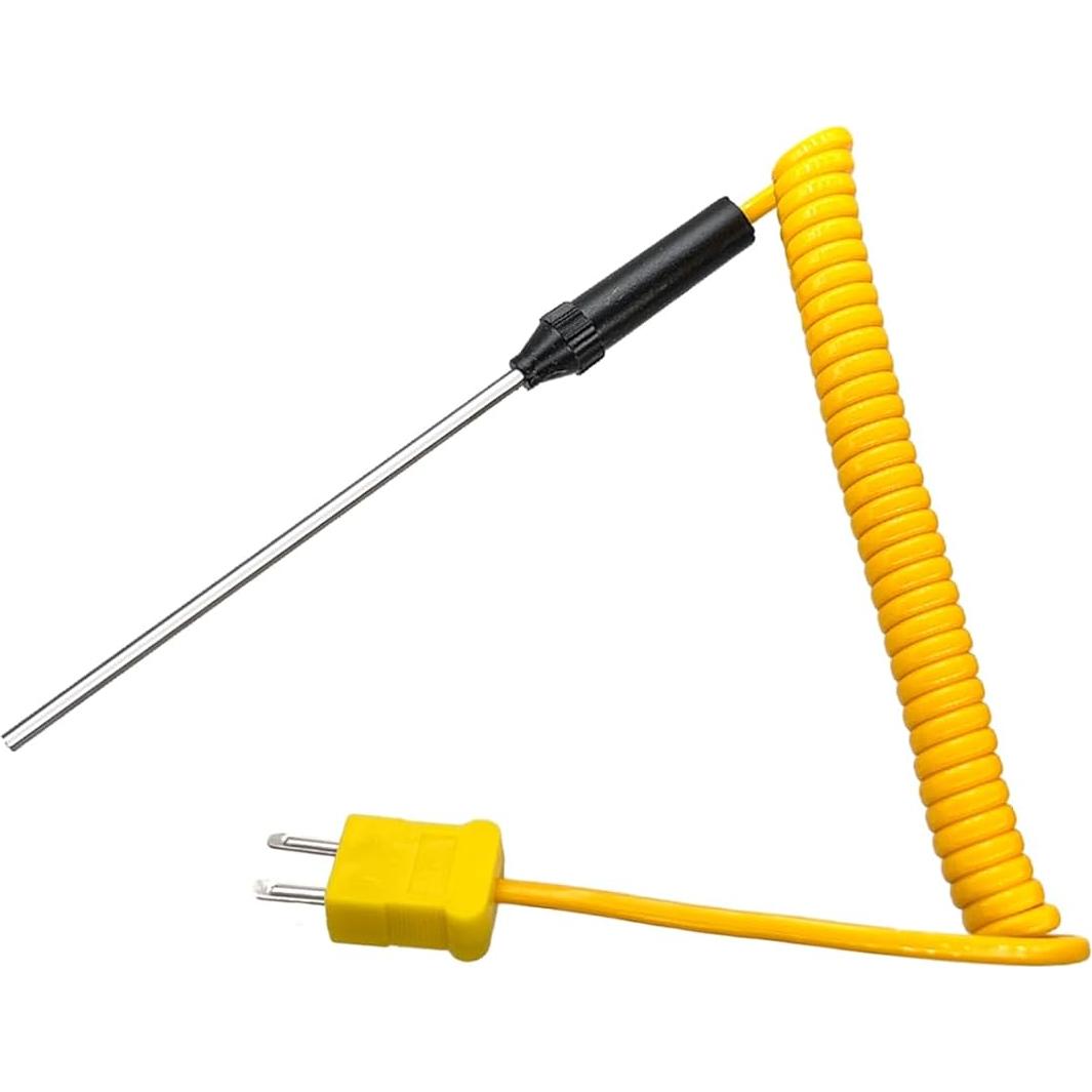 Sonda de Termopar Tipo K Xnrtop TP10 Acero Inoxidable -50 a 400°C